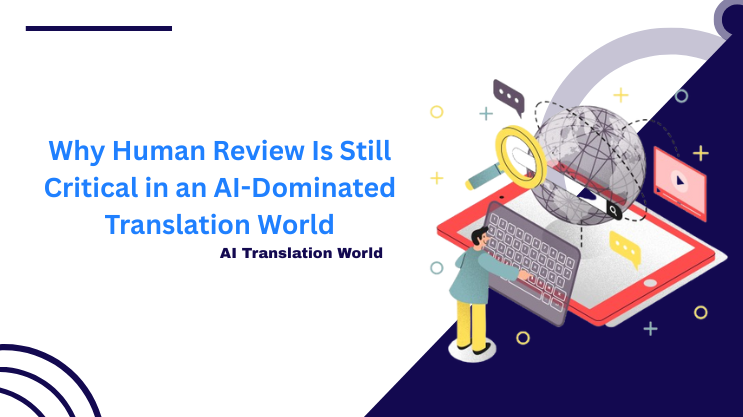 Why Human Review Is Still Critical in an AI-Dominated Translation World