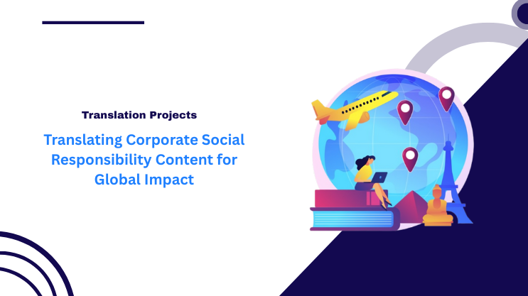 Translating Corporate Social Responsibility Content for Global Impact